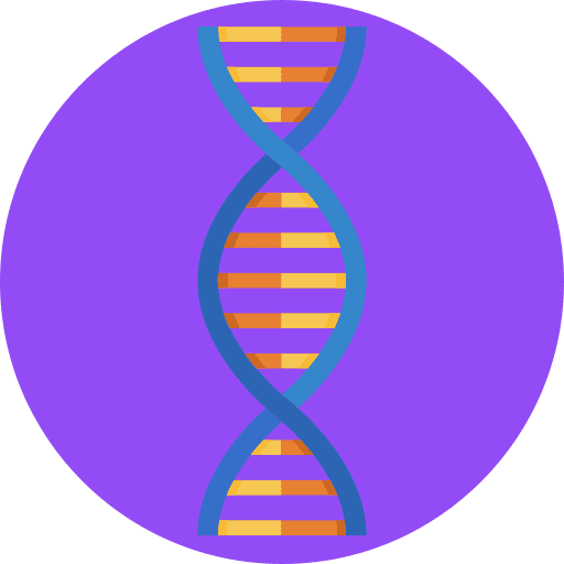 Dna strand structure dna strand health care icon