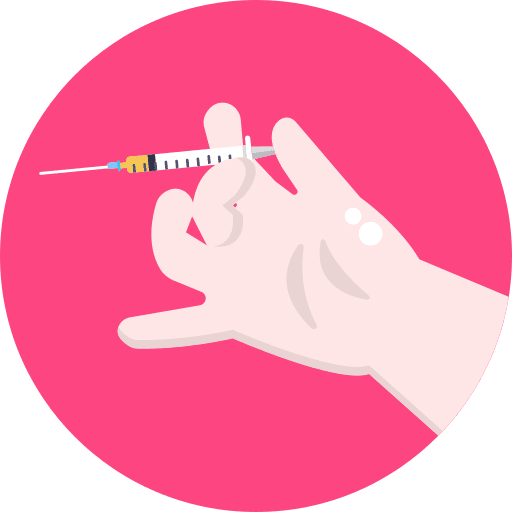 Injection health care injection healthcare and medical icon