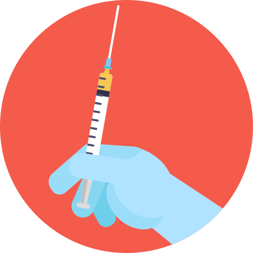 Injection injection vaccine healthcare and medical icon