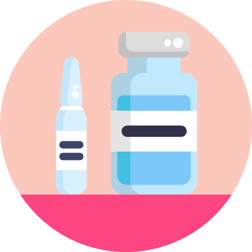 Medicine healthcare and medical medicine vaccine icon