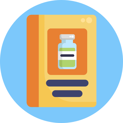 Medical record health care book healthcare and medical icon