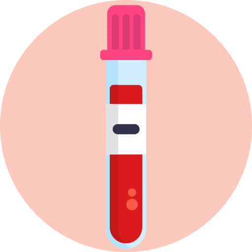 Sample tube healthcare and medical laboratory lab icon