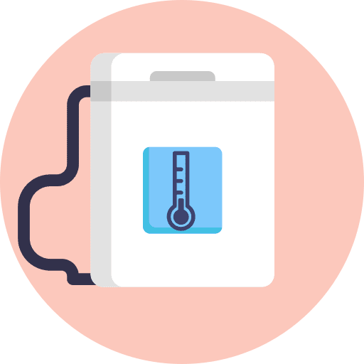 Storage box health care healthcare and medical vaccine icon
