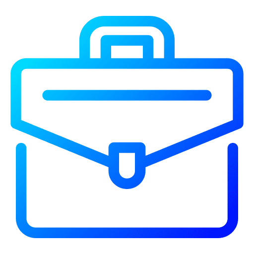 Briefcase businessman briefcase work icon
