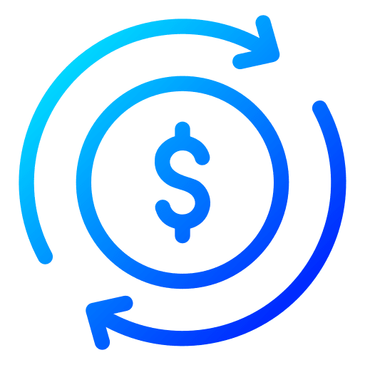 Dollar dollar business and finance revenue icon