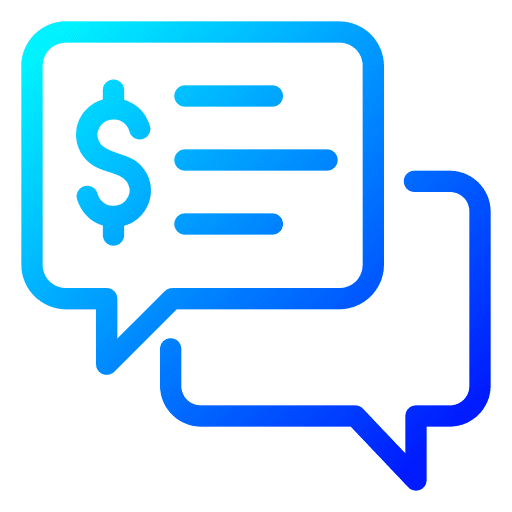 Chat speech bubble negotiating conversation icon Chat speech bubble negotiating conversation icon