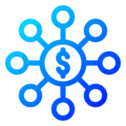 Dollar dollar spread business and finance icon Dollar dollar spread business and finance icon