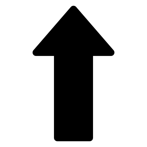 Arrow up arrow up bitcoin up black icon