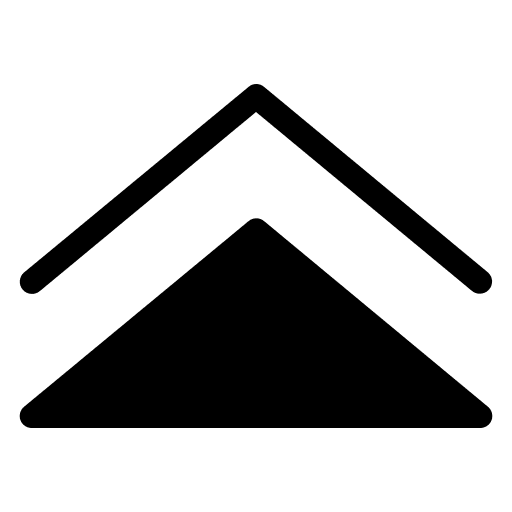 Up arrow order up black icon