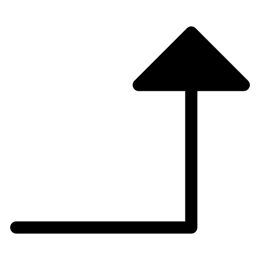 Arrow up multimedia option increase arrow up icon