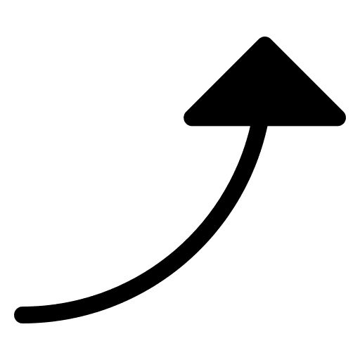 Arrow up pointer arrows arrow icon