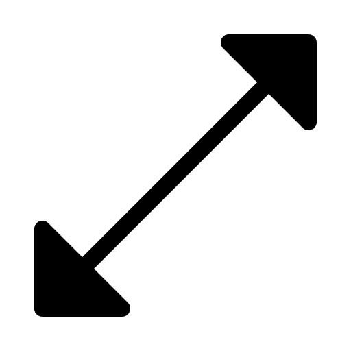 Resize arrow direction arrow resizing icon