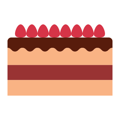 Cake sweet breakfast food and restaurant icon Cake sweet breakfast food and restaurant icon