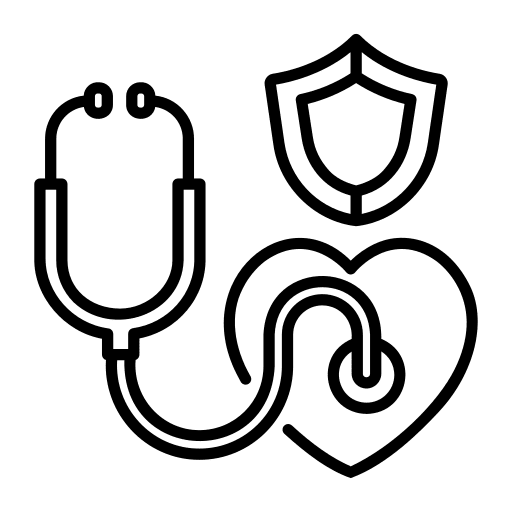 Health insurance service healthcare and medical insurance icon