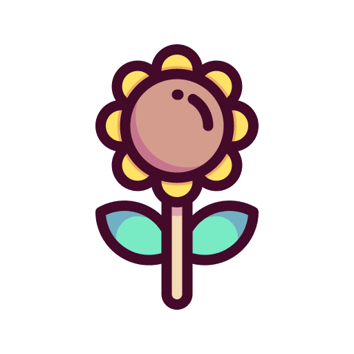 Flower sun nature blossom icon Flower sun nature blossom icon