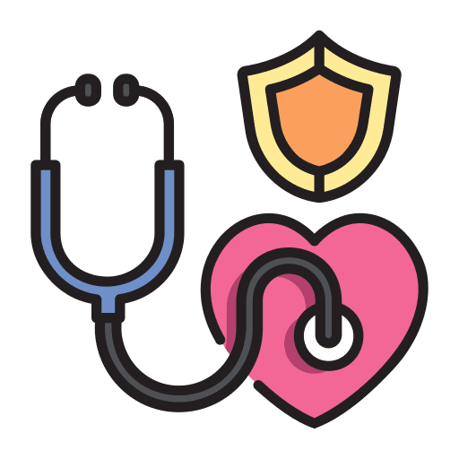 Health insurance medical protection healthcare and medical icon Health insurance medical protection healthcare and medical icon