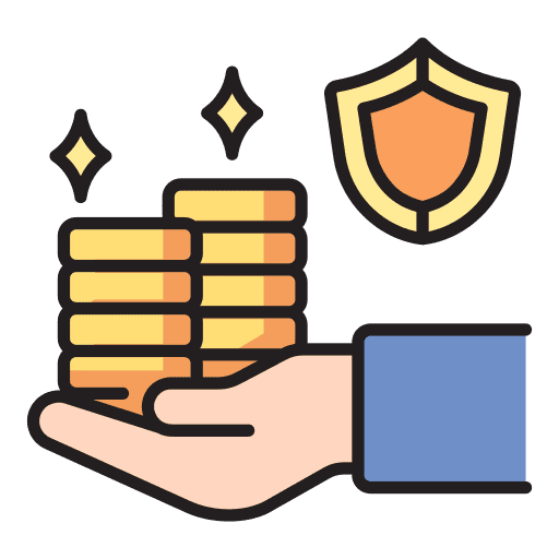 Money insurance money cash icon Money insurance money cash icon