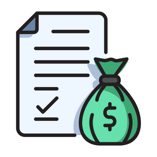Claim care business and finance security icon Claim care business and finance security icon