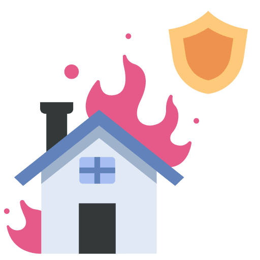 Home insurance protection home insurance furniture and household icon Home insurance protection home insurance furniture and household icon