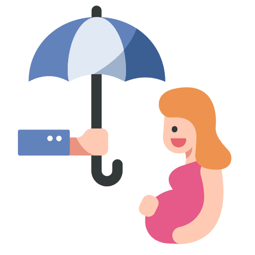 Pregnant woman service maternity icon Pregnant woman service maternity icon