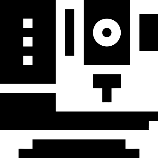 Drill automatic industrial electronics icon