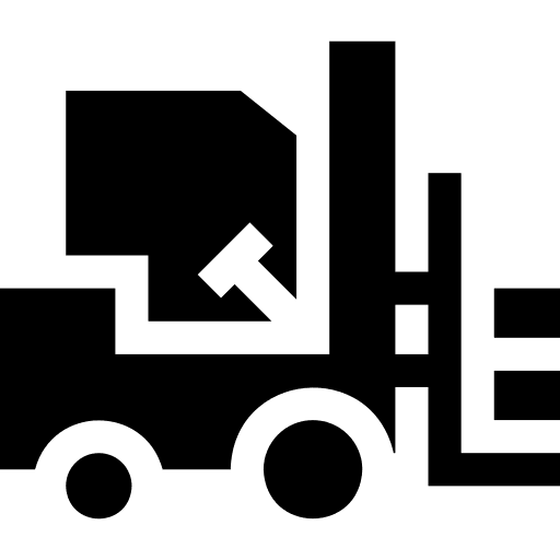Forklift forklift transportation truck icon Forklift forklift transportation truck icon