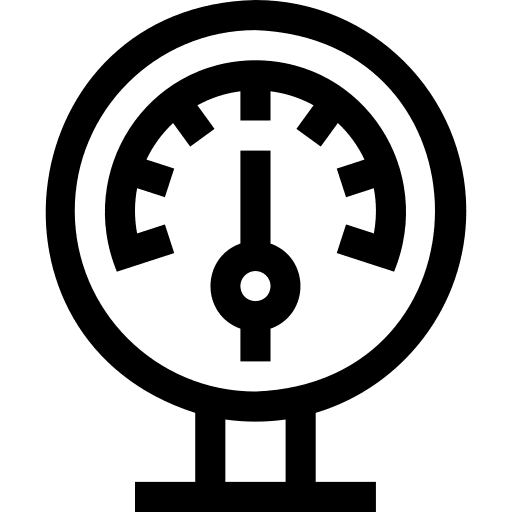 Gauge manometer gauge indicator icon