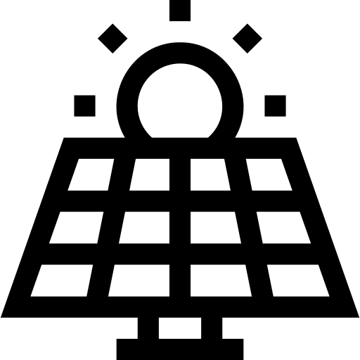 Solar panel sun ecology and environment solar panel icon Solar panel sun ecology and environment solar panel icon