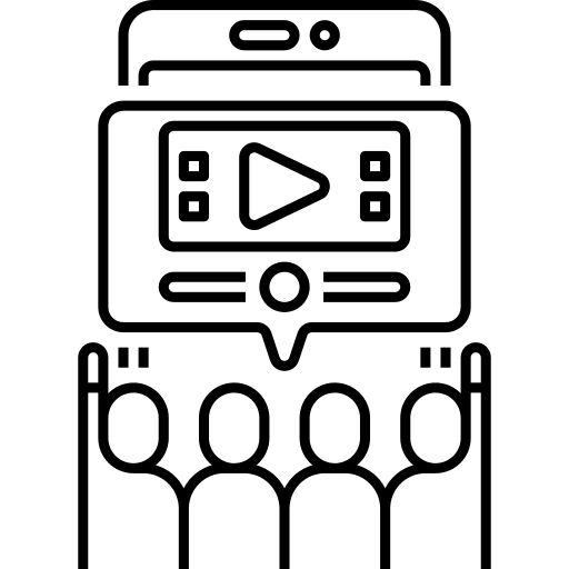 Subscribers music and multimedia social media membership icon Subscribers music and multimedia social media membership icon