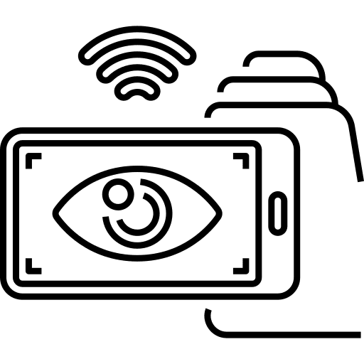 Live streaming music and multimedia networking internet icon Live streaming music and multimedia networking internet icon