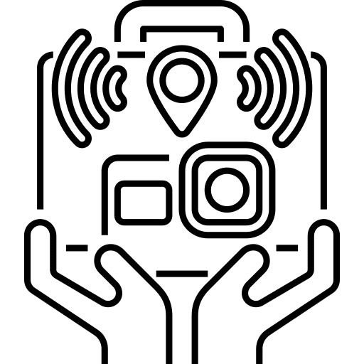 Vlog record camera clip icon Vlog record camera clip icon