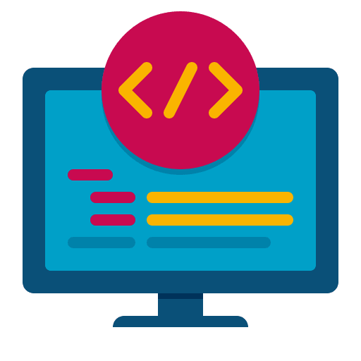 Web programming web programming seo and web programming language icon