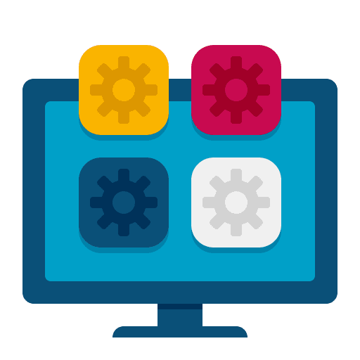 Application electronics application app icon