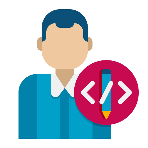 Developer programmer user developer icon
