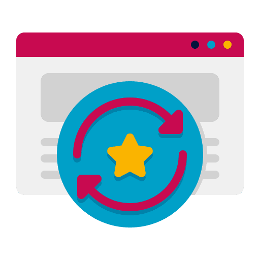 Page design web development dynamic web programming icon