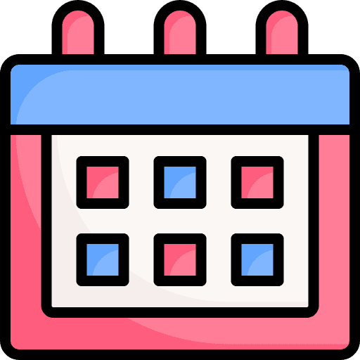 Calendar time and date schedule romantic date icon Calendar time and date schedule romantic date icon