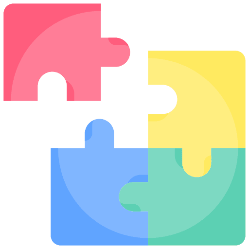 Puzzle kid plan puzzle piece icon