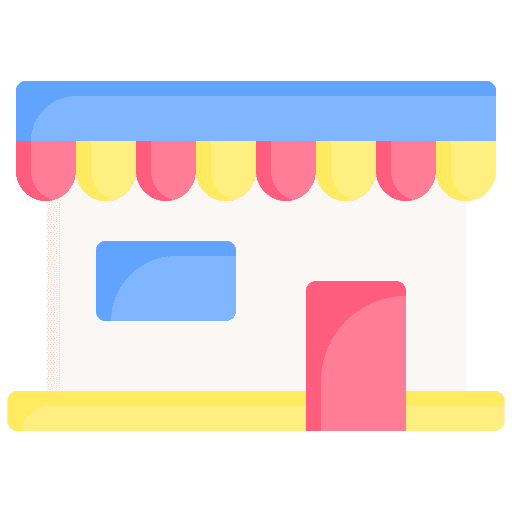 Shop shop shopper shopping center icon