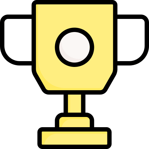 Trophy reward award achievement icon Trophy reward award achievement icon