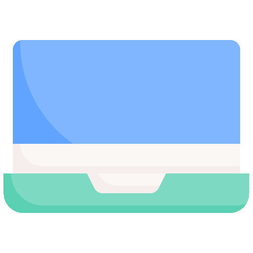 Laptop electronics computing communications icon Laptop electronics computing communications icon