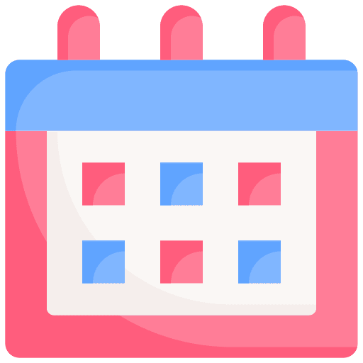 Calendar date time hour icon Calendar date time hour icon