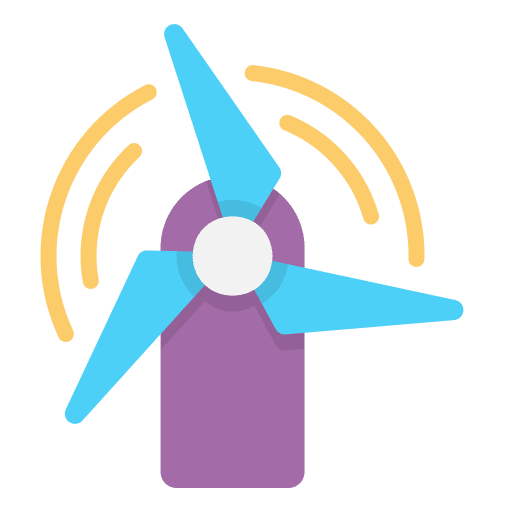 Wind turbine wind energy sustainability eolic energy icon Wind turbine wind energy sustainability eolic energy icon