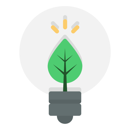 Light green energy light light bulb icon Light green energy light light bulb icon
