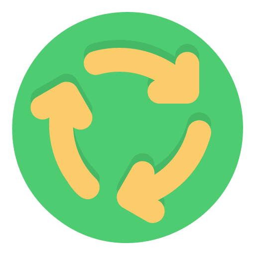 Recycling ecology and environment symbol sign icon Recycling ecology and environment symbol sign icon