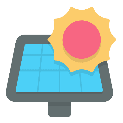 Solar panel solar energy power solar renewable energy icon Solar panel solar energy power solar renewable energy icon