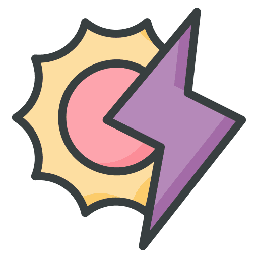 Sun energy sustainability solar power solar energy icon