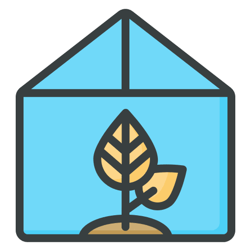 Greenhouse botanical greenhouse sprout icon Greenhouse botanical greenhouse sprout icon