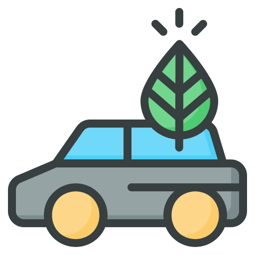 Zero emission power transportation electricity icon Zero emission power transportation electricity icon