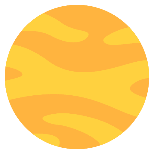 Venus space miscellaneous astronomy icon