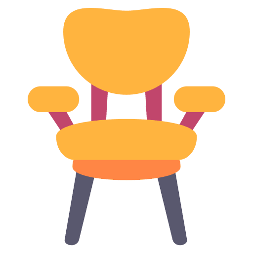 Chair furniture chair sitting icon Chair furniture chair sitting icon